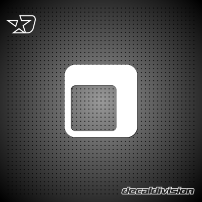 Chamfer Block Stickers